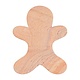 Mud Pie Gingerbread Man Mini Marble Board