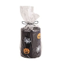 Mud Pie Black Halloween Pillar