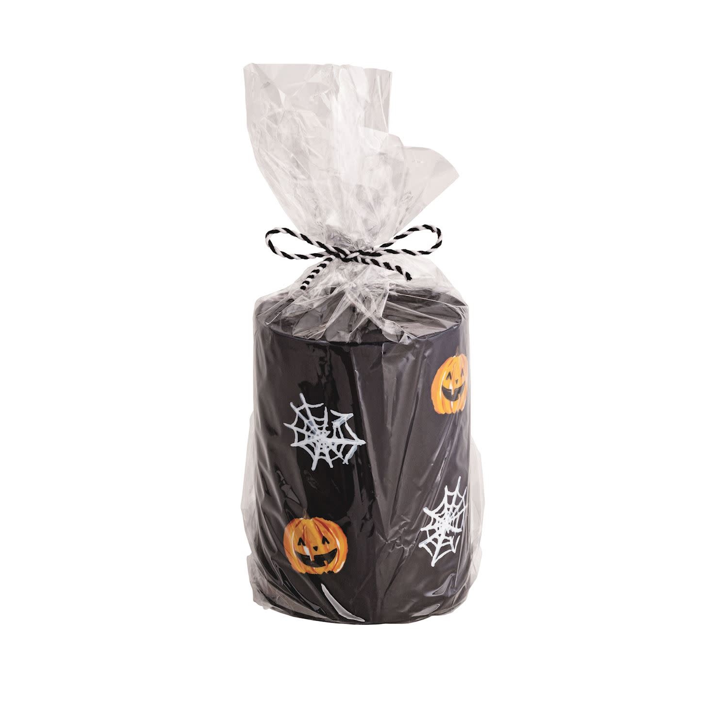 Mud Pie Black Halloween Pillar
