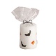 Mud Pie White Halloween Pillar