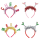 Mud Pie Holiday Felt Headband