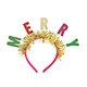 Mud Pie Holiday Felt Headband