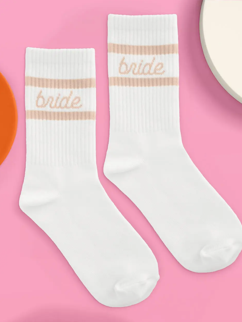 xo, Fetti Beige Bride Socks