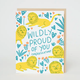 Egg Press Wildly Proud Lions Congrats Card