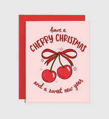 Brittany Paige Cherry Christmas and Sweet New Year Card