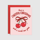 Brittany Paige Cherry Christmas and Sweet New Year Card