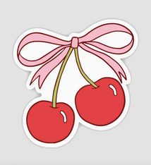 Brittany Paige Cherry Sticker