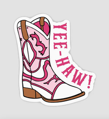 Brittany Paige Cowboy Boot Yee-Haw Sticker