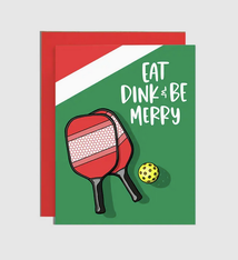 Brittany Paige Eat Dink Be Merry Pickleball Card