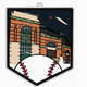 the letters mdn Camden Yards Orioles Double Sided Ornament
