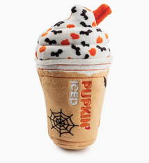 Haute Diggity Dog Pupkin' Donuts Halloween Iced Cup Dog Toy