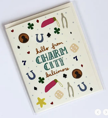 Made by Nilina Baltimore Charm City Card