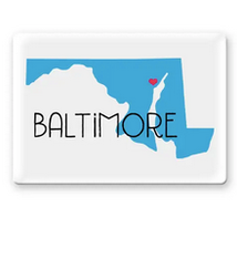 State Love Magnet - Baltimore