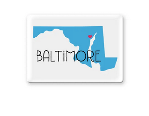 State Love Magnet - Baltimore