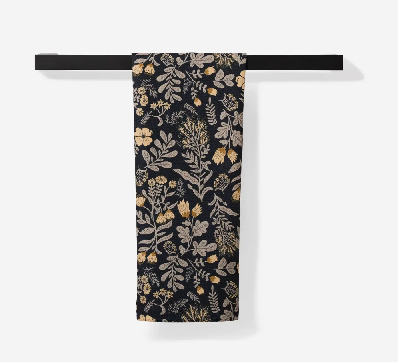 Geometry Woodland Wildflowers Tea Towel