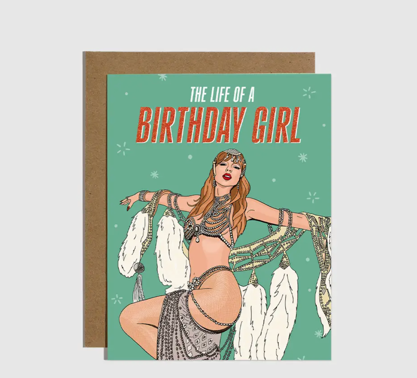 Brittany Paige The Life of A Birthday Girl Card