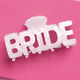 xo, Fetti Bride Word Claw Clip