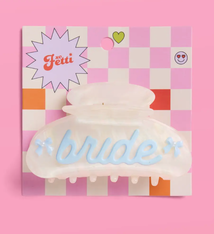 xo, Fetti Something Blue Bride Clip