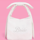 xo, Fetti Embroidered Satin Bride Bag