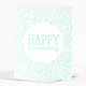 Exit343Design Mint Happy Anniversary Card