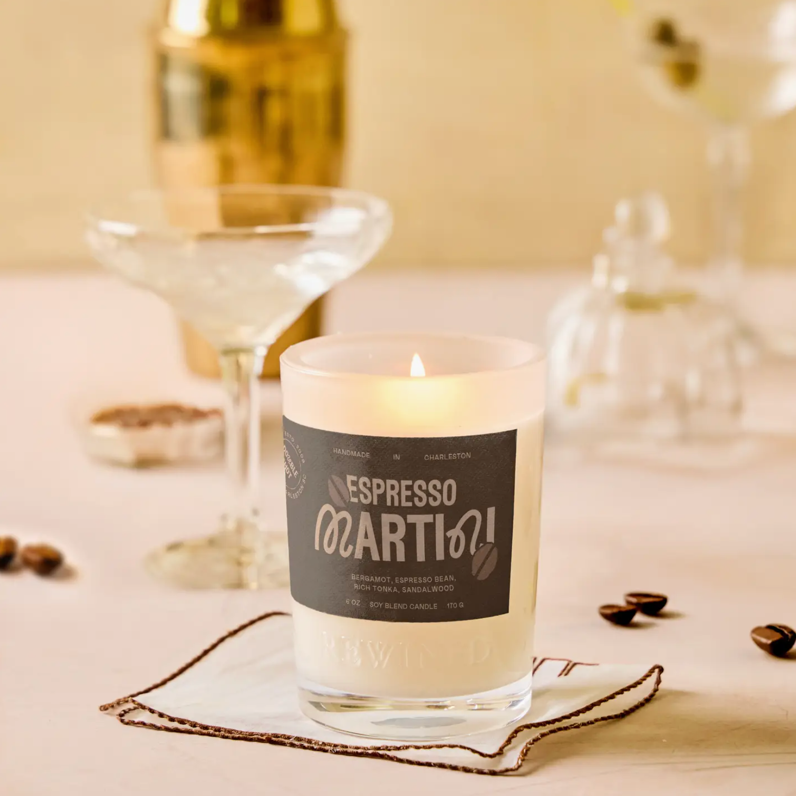 Rewined Espresso Martini Candle 6 oz