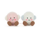 Jellycat Amuseables Toastie Pink and White Marshmallows