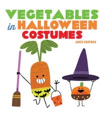 Abrams Vegetables in Halloween Costumes Board Book