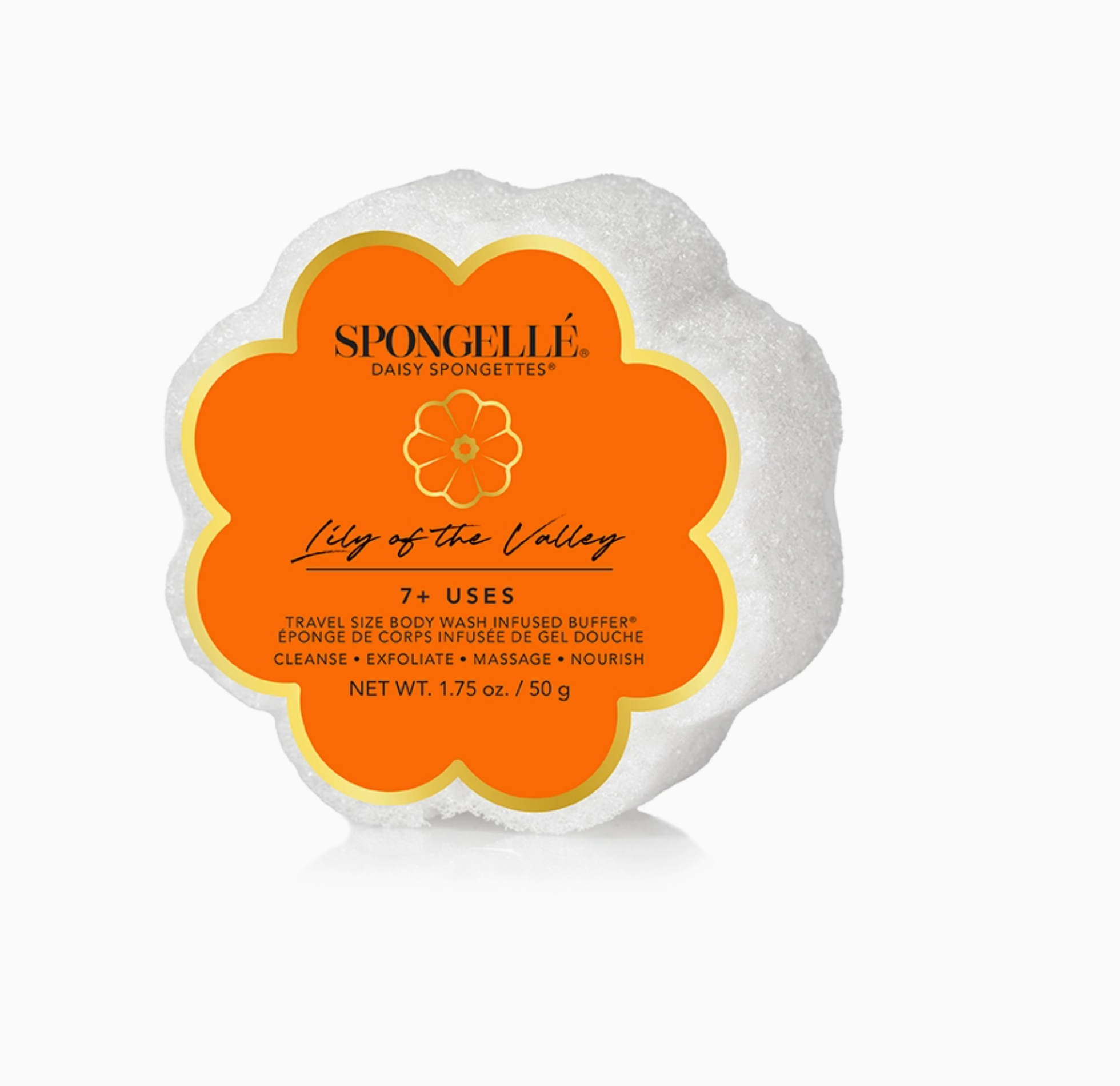 Spongelle Lily of the Valley Daisy Spongette