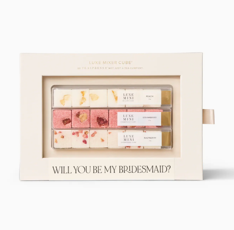 Teaspressa Bridesmaid Proposal Champagne Kit