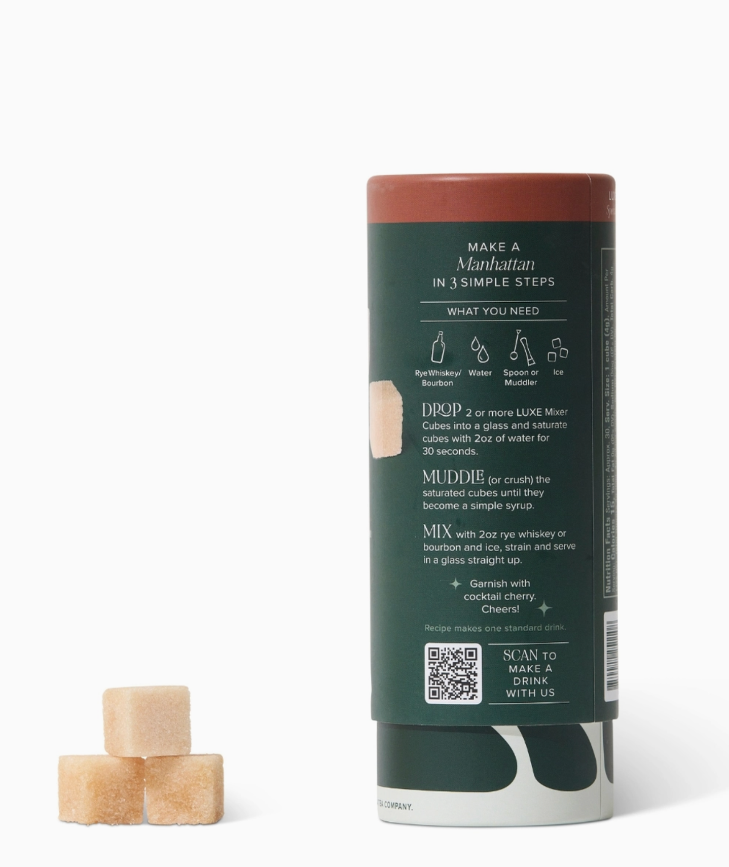 Teaspressa Manhattan Tallboy Mixer Cubes