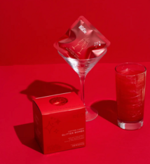 Art of Sucre Red Cotton Candy Drink Glitter Bombs