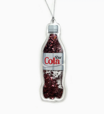 Drawn Goods Diet Cola Liquid Sparkle Ornament