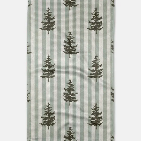 Geometry Fir Real Tea Towel