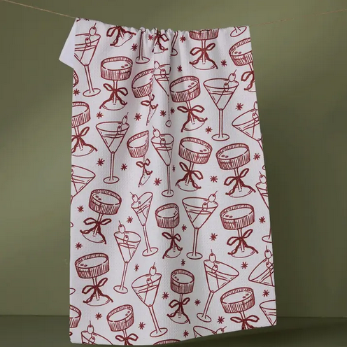 Geometry Soiree Tea Towel