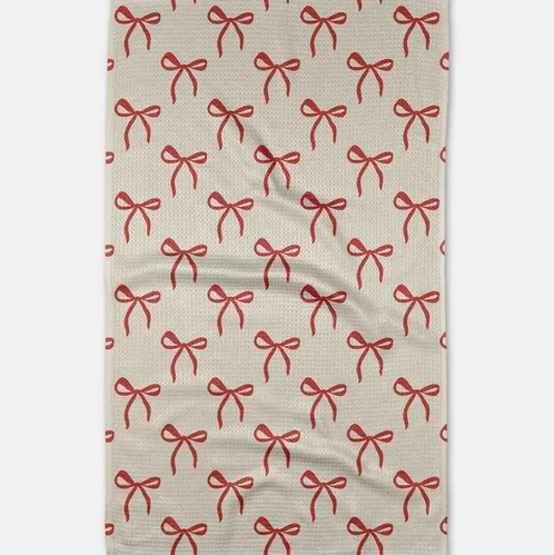 Geometry That's A Wrap Tea Towel