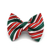 Banjo's Bows Peppermint Stripes Dog Bow Tie