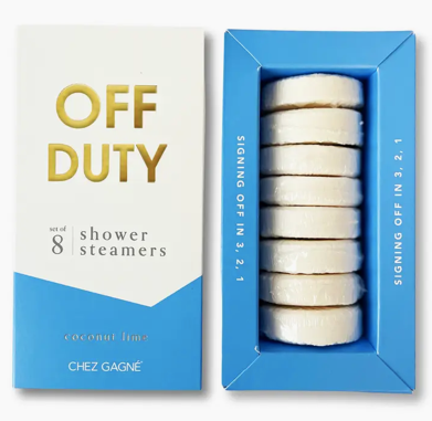 Chez Gagne Off Duty Shower Steamers