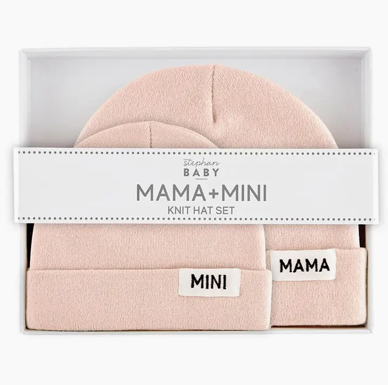 Stephan Baby Mama + Mini Hat Set - Pink