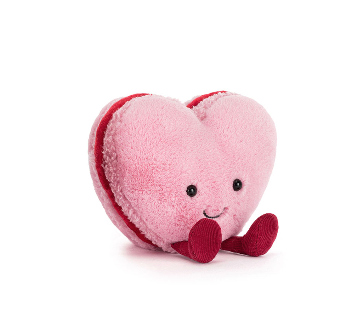 Jellycat Amuseables Colette Heart Macaron