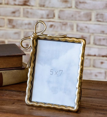 PD Home & Garden 5 X 7 GOLD RIBBON PHOTO FRAME