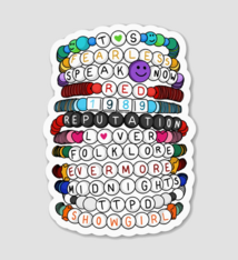Brittany Paige Eras Friendship Bracelets Sticker