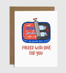Brittany Paige Sardines Love Card