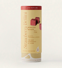 Teaspressa Strawberry Bellini Mimosa Tallboy Mixer Cubes