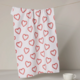 Geometry Soft Heart Tea Towel