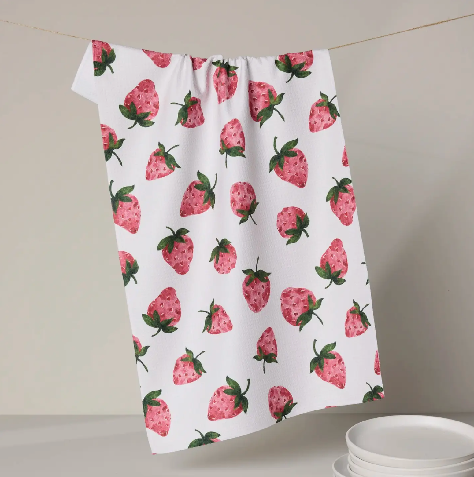 Geometry The Sweetest Tea Towel
