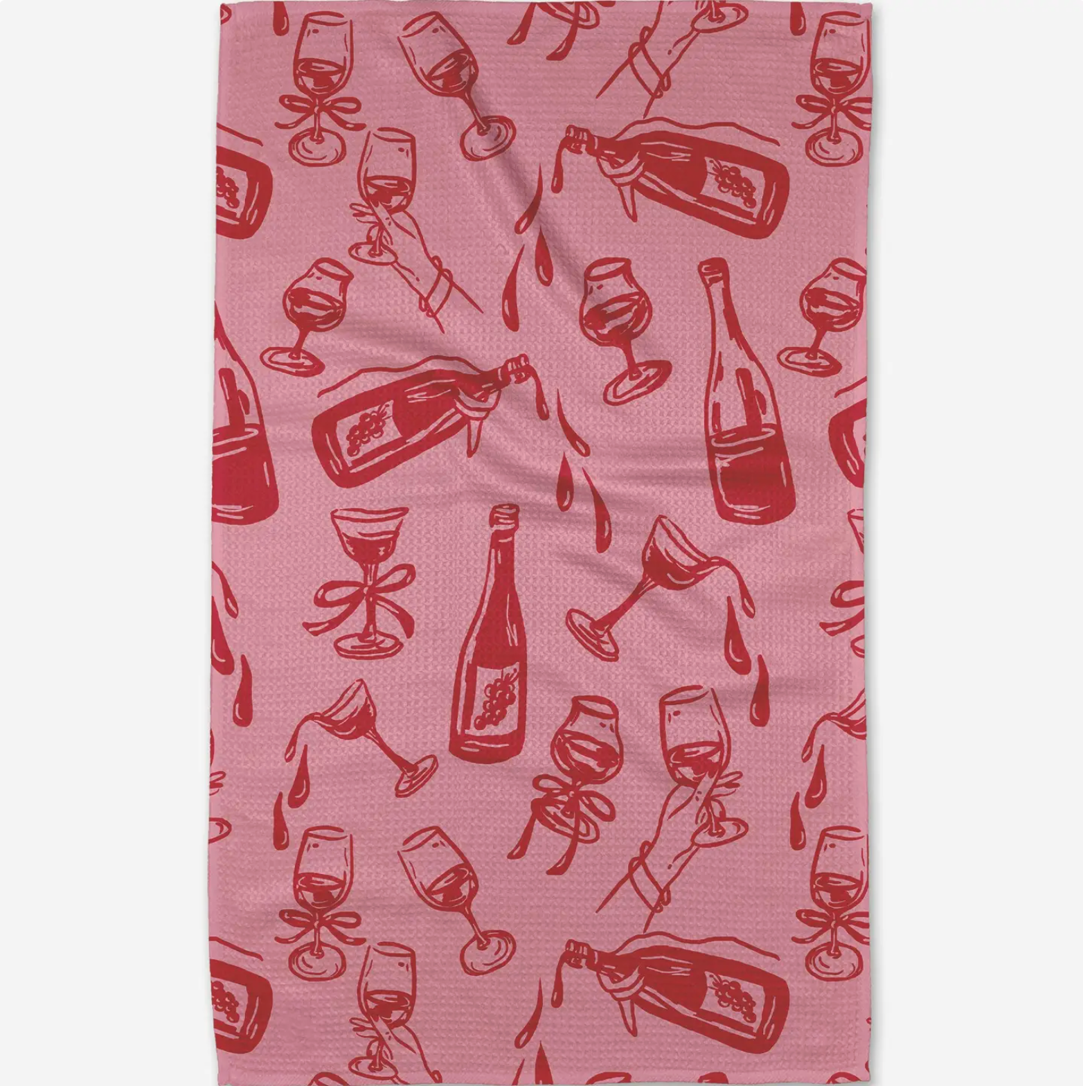Geometry Wining and Dining Tea Towel