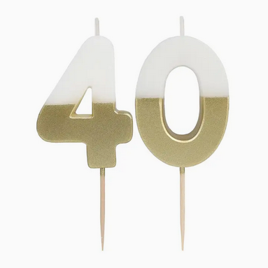 Talking Tables USA Milestone Birthday Number Candle