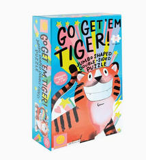 CR Gibson Go Get 'em Tiger Double Sided Puzzle