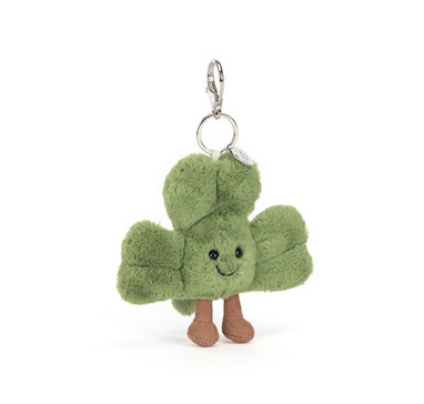 Jellycat Amuseables Siofra Shamrock Bag Charm