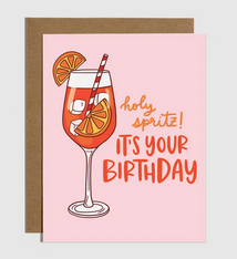 Brittany Paige Aperol Spritz Birthday Card